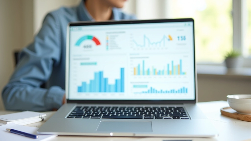 Écran d'ordinateur affichant un espace client avec l'historique détaillé de consommation électrique mensuelle